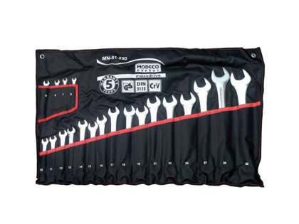 Modeco Tool Combination Wrench Set 6-32mm 20 parts