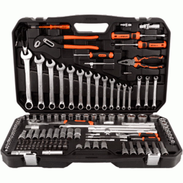 AVTODELO Professional tool set 139 pr. 1/4 "DR 1/2" DR