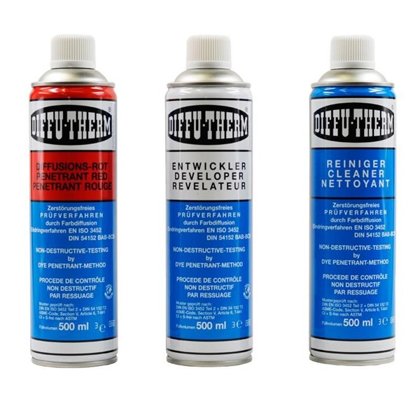 Penetrant for seam testing Diffu therm