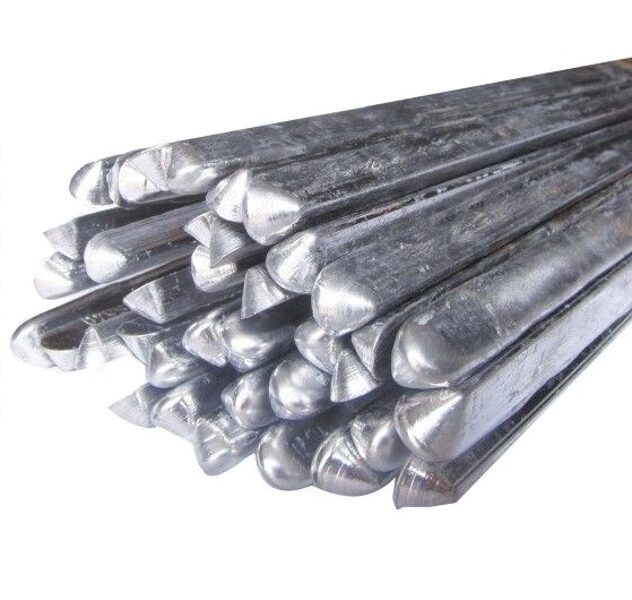 Mīkstlodes stieņi Pb60Sn40 10x400 mm