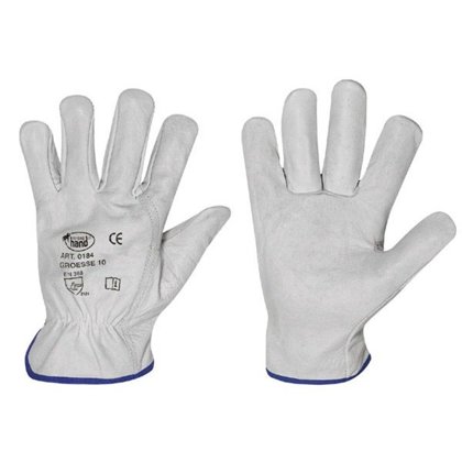 Darba cimdi SILVERSTONE, govs ādas