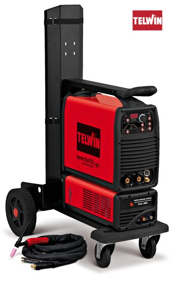 Telwin SUPERIOR TIG 421 DC-HF/LIFT 400V AQUA welding machine with liquid cooling