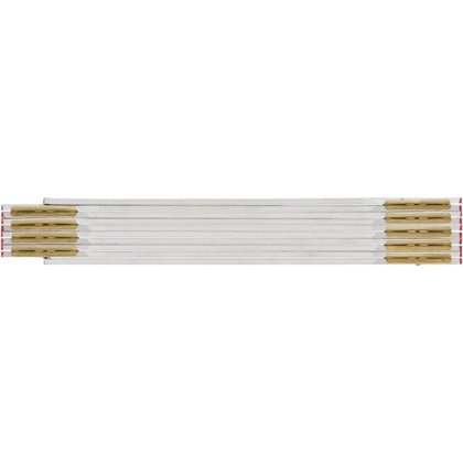 Folding ruler 2mx16mm, wooden