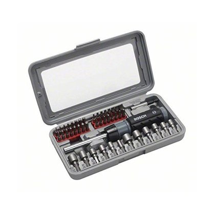Bosch skrūvgriežu uzgaļu komplekts 46 daļas