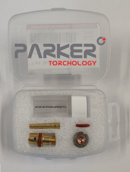 PARKER pyrex set for TIG torches (transparent ceramic) short 2.4 mm