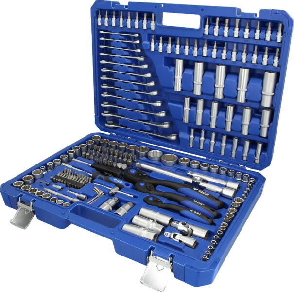 Brilliant Tools barrel set, 216-piece, 1/4 ", 3/8", 1/2 "