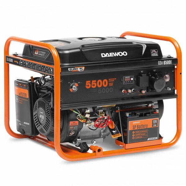 Benzino generatorius DAEWOO GDA 6500E