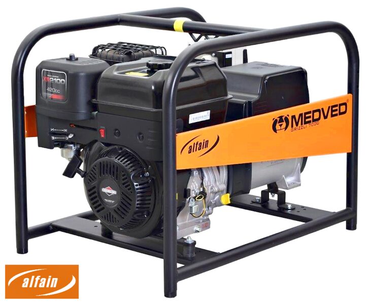 Three phase Power Generator ALFAIN MEDVED GRIZZLI 7000 B AVR+CCL