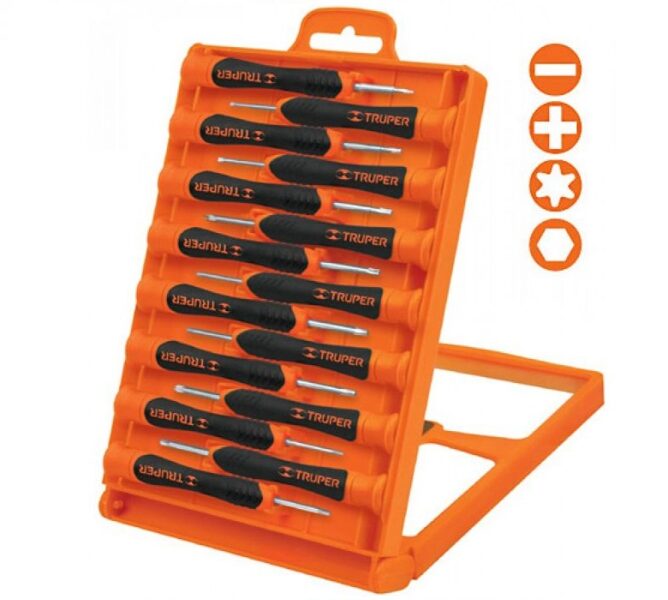 Skrūvgriežu komplekts 15gab 14205 TRUPER