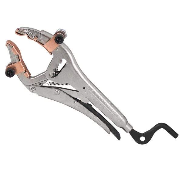 Strong Hand Tools Lielā satvēriena C tipa universālās regulējamās knaibles, misiņa uzgaļi