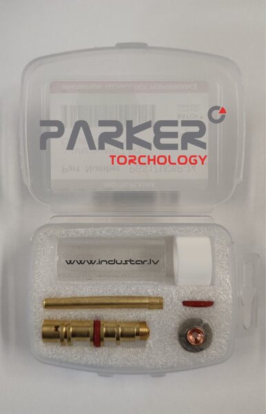 PARKER pyrex set for TIG torches (transparent ceramic) standard 2.4 mm