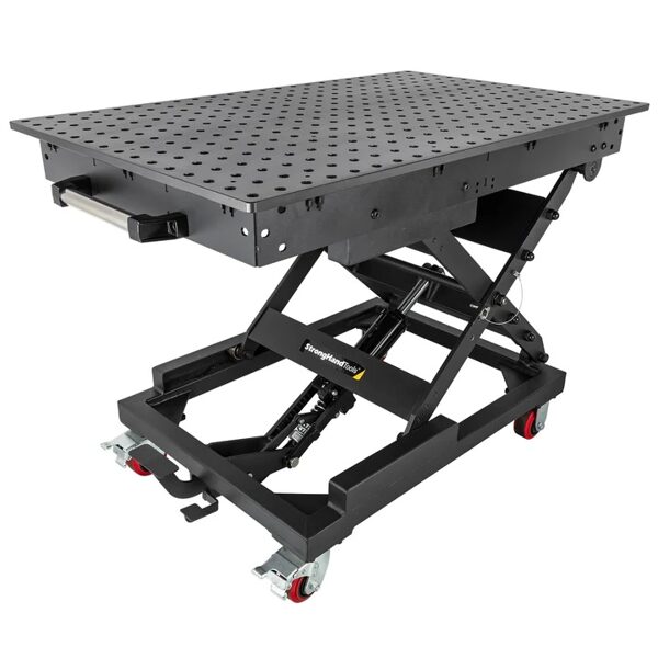 Rhino Cart pārvietojams metināšanas galda - šķērveida pacēlājs 1200x750mm BuildPro