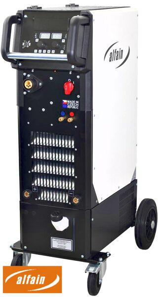 Welding machine ALFAIN aXe 400 IN COMPACT H2O inverter for MIG/MAG, MMA