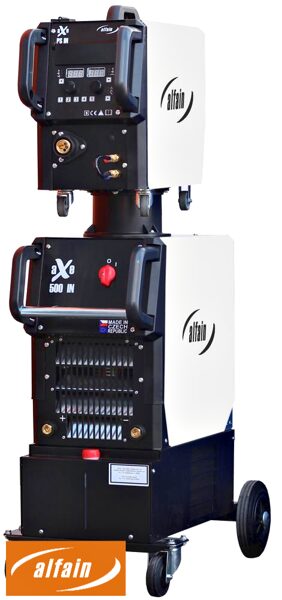 Welding machine ALFAIN aXe 400 IN GENERATOR H2O inverter for MIG/MAG, MMA