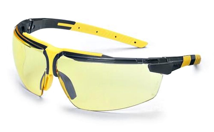 Aizsargbrilles UVEX i-3s, HC/AF pārklājumi, Dzeltenā lēca