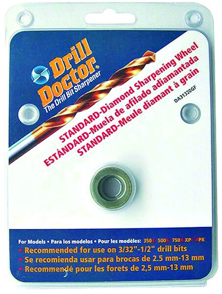 Asinātāja dzirnaviņas Tivoly, grit 180. Rezerves daļa asināšanas stendiem Tivoly Drill Doctor 400, 500, 750