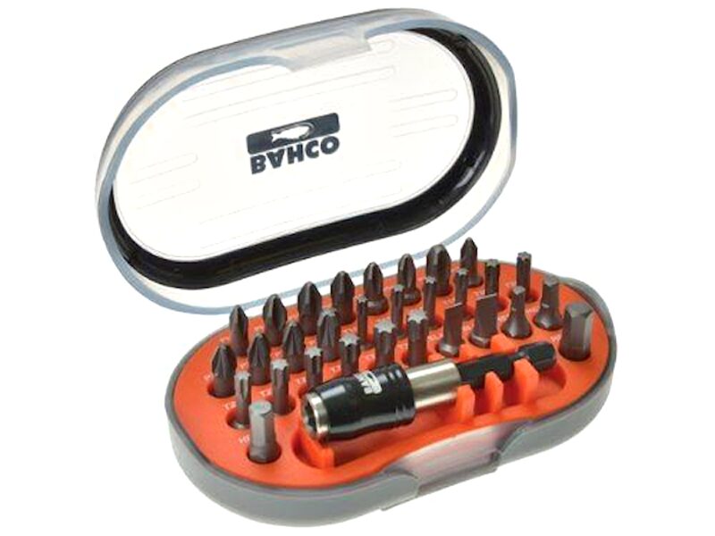 Bitu komplekts BAHCO Torsion Torx, PH, PZ, SL, HEX, 31.gab
