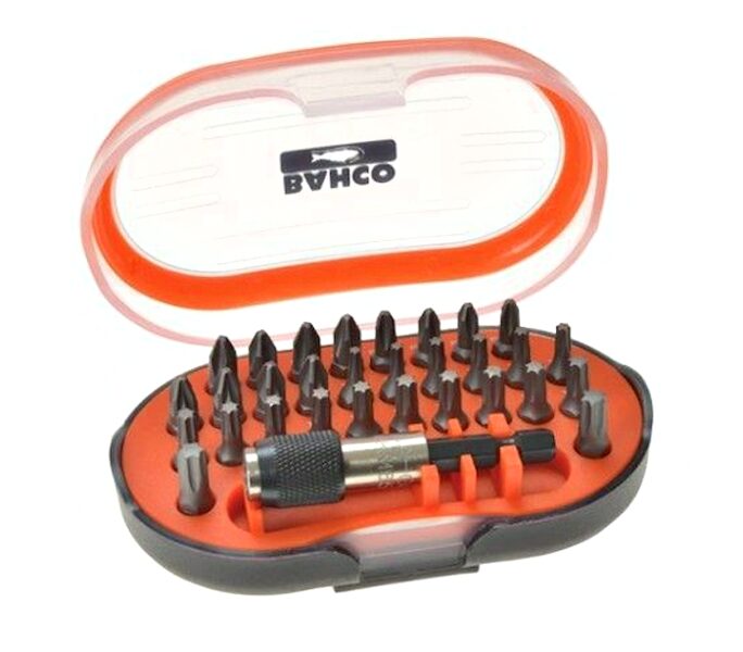 Bitu komplekts BAHCO Torx, PH, PZ 31.gab