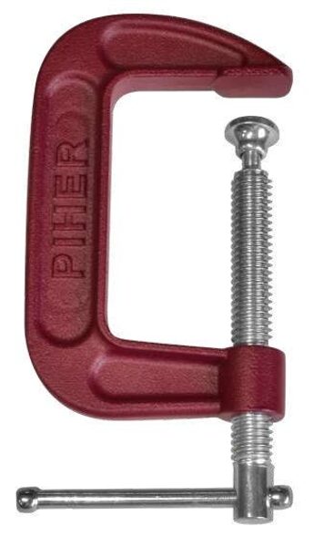 C-veida spīles G 80mm, max 600kg