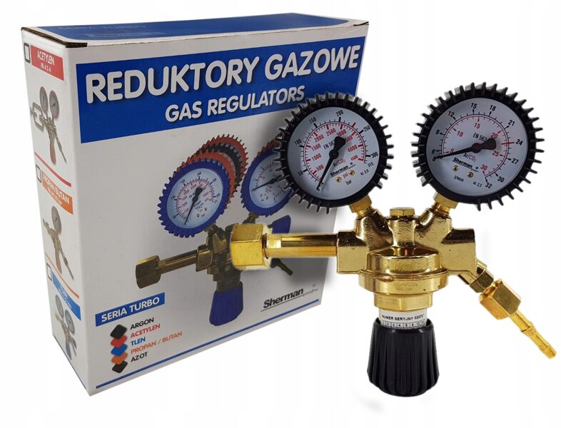 Reducer Ar / CO2 mix AGA Turbo W24.32x1 / 14 '