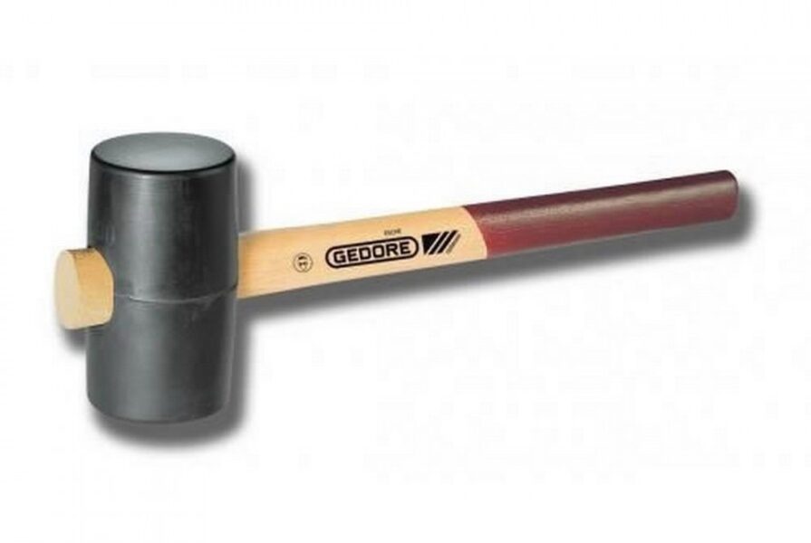 Hard rubber hammer 65 mm n.226 E-2, 540 g, Gedore