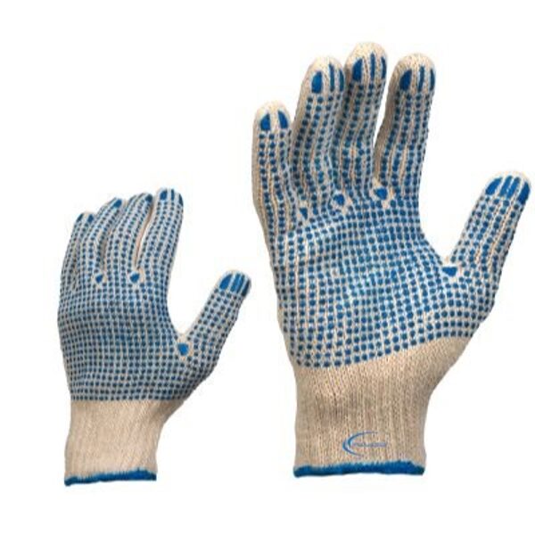 Обычные текстильные рабочие перчатки