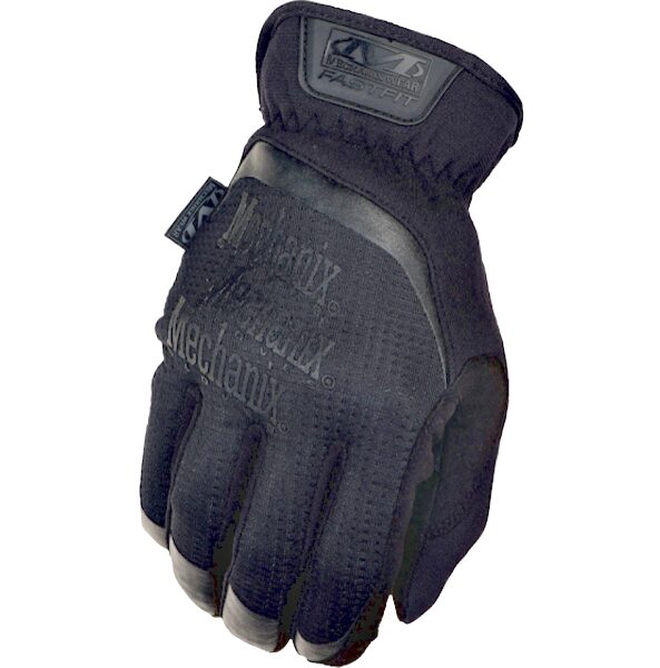 Cimdi Mechanix Wear FAST FIT 55, 0.6mm plauksts, melnie, skārienekrāniem. Izm XL,XXL (11,12)