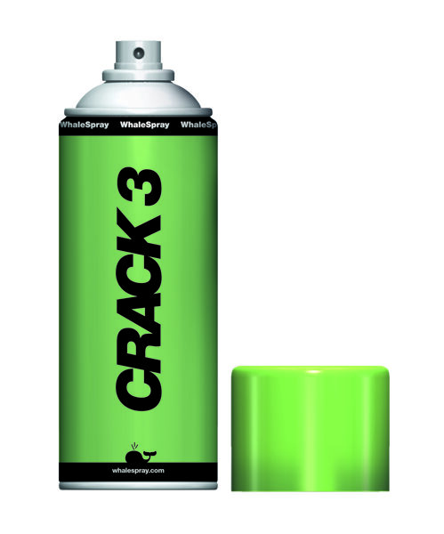 Tīrīšanas šķidrums Crack 3 (bezkrāsains) WS 3050 S 500ml, Whale Spray