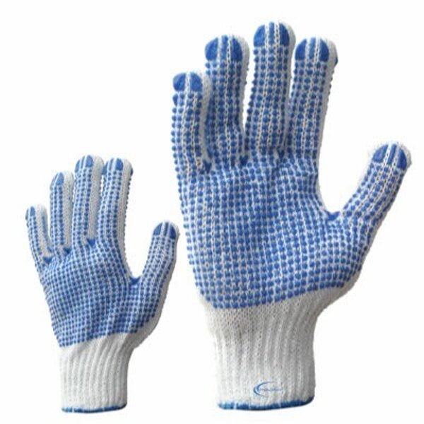 Textile work gloves