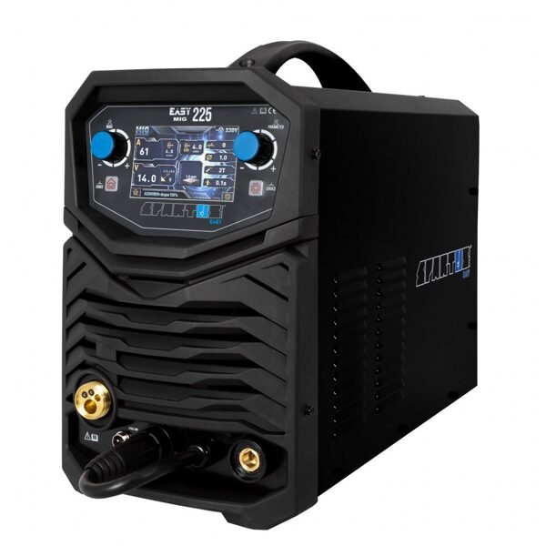 SPARTUS EasyMIG 225 LCD welding machine (semi-automatic)