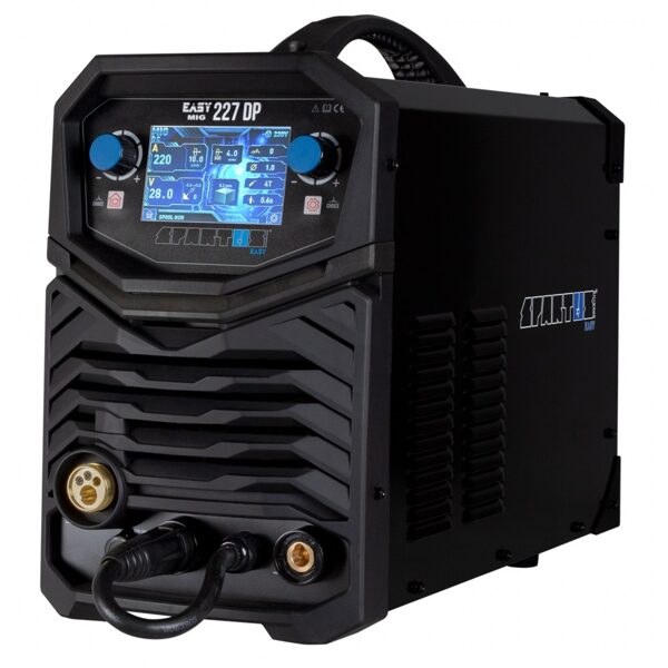 SPARTUS EasyMIG 227 DUAL PULSE LCD welding machine (semi-automatic)