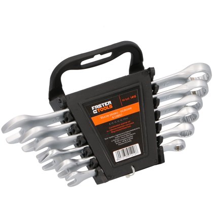 Tool combination wrench set 8-17mm 6 parts