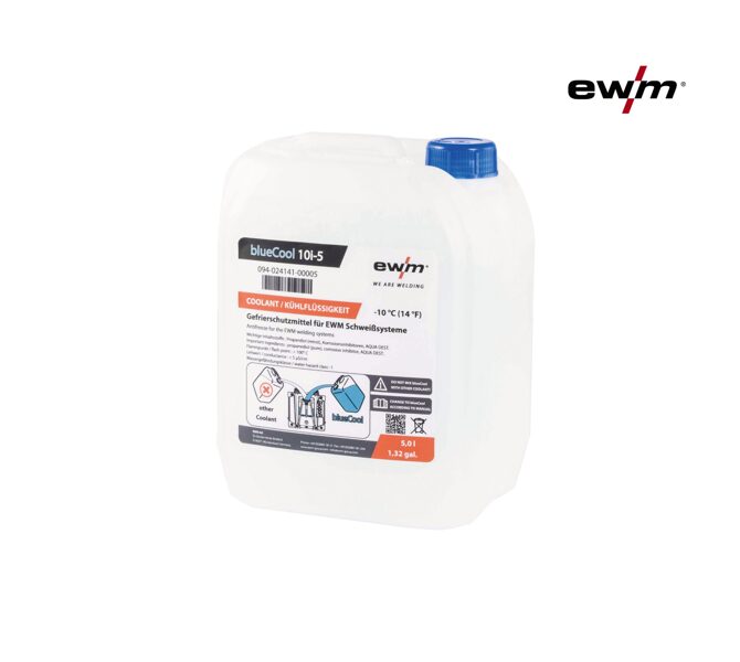 EWM blueCool -10 5 l coolant for welding equipment