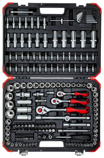 Gedore RED tool set 1/4 + 3/8 + 1/2, 172 pcs. R45603172