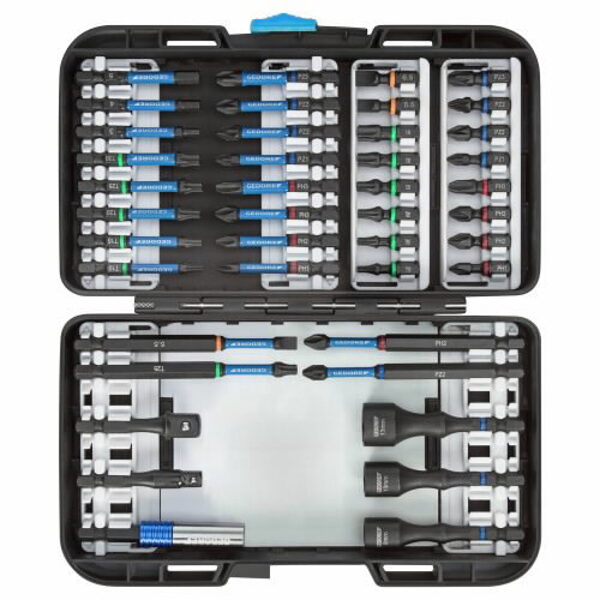 Gedore uzgaļu komplekts 1/4´´ 42 gab.