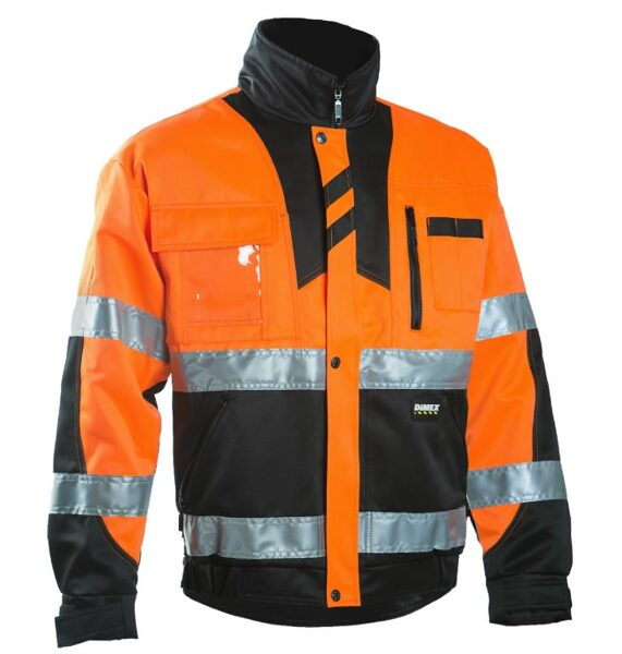 Hi-Viz jaka 6019 oranža/melna M, Dimex