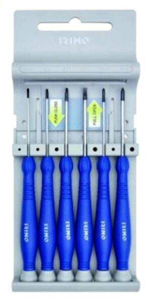 Irimo smalko darbu skrūvgriežu komplekts 6 gab. - SL, PH
