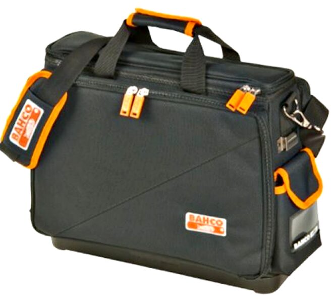 Laptop and tool bag BAHCO with additional pockets, 430x150x350 mm