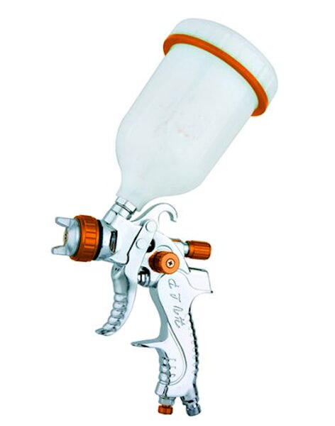 Krāsas izsmidzināšanas pistole HVLP BAHCO pneimatiskā ar 1.0-1.2-1.4-1.7-2.0mm uzgaļiem