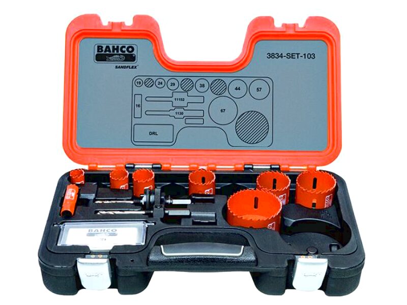 Kroņurbju komplekts BAHCO Bi-Metal 16-67 mm, 11.gab.