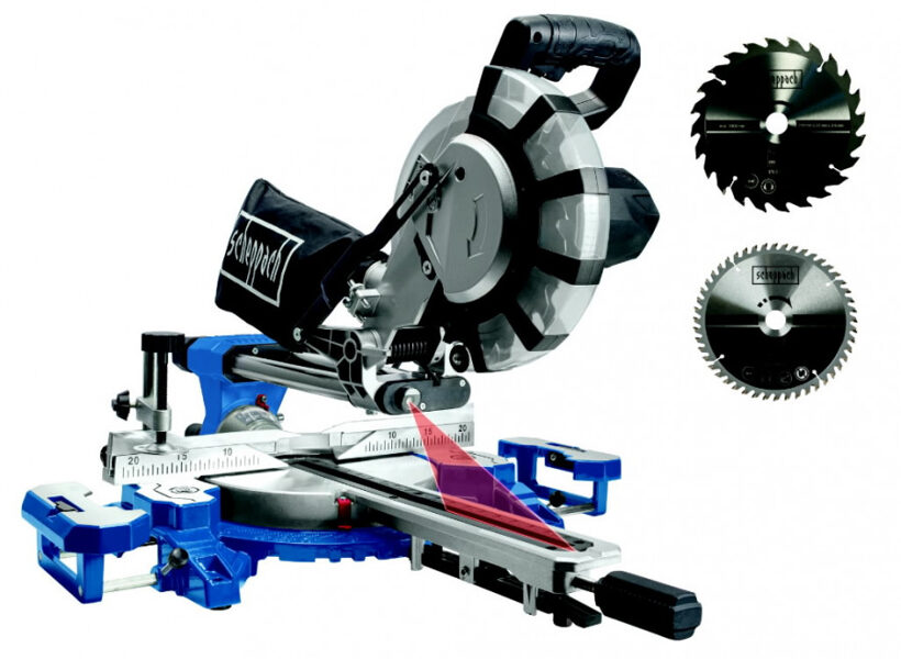 Leņķzāģis HM216SPX + zāģa asmens, Scheppach