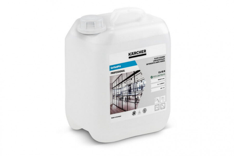 Līdzeklis stikla tīrīšanai CA 40 R (gatavs lietošana), Kärcher