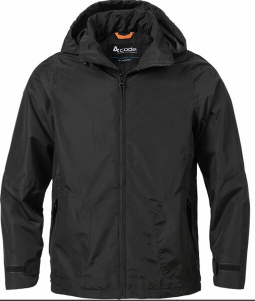 Lietus jaka 1453, melna S, Acode