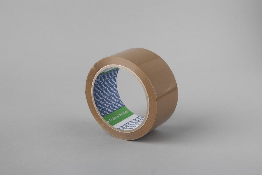 Līmlente brūna Hot Melt līme 25my 48mmx66m, Folsen