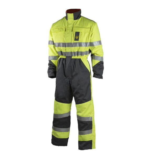 Metinātājs ziemas kombinezons Multi 6007, HI-VIS dzeltens/pelēks, Dimex