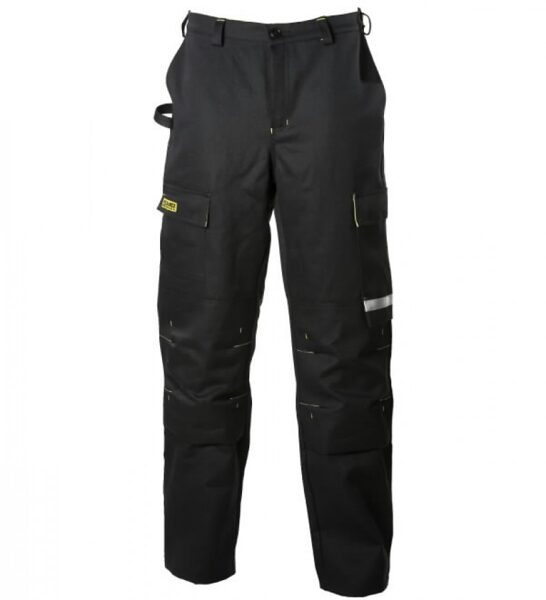 Metinātāju bikses 645 melnas/dzeltenas, Dimex