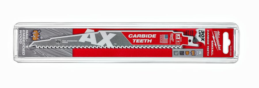 Zobenzāģa asmeņis demontāžas darbiem Milwaukee TCT AX 230/5TPI