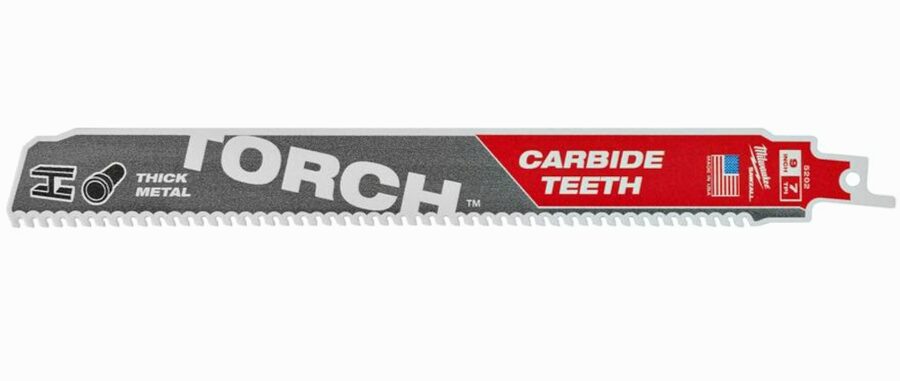 Zobenzāģa asmeņis metālam Milwaukee HEAVY DUTY TCT TORCH, 230mm