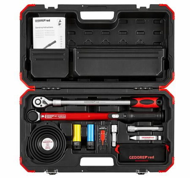 Gedore Red R68903011 Torque wrench set, 1/2" 40-200 Nm