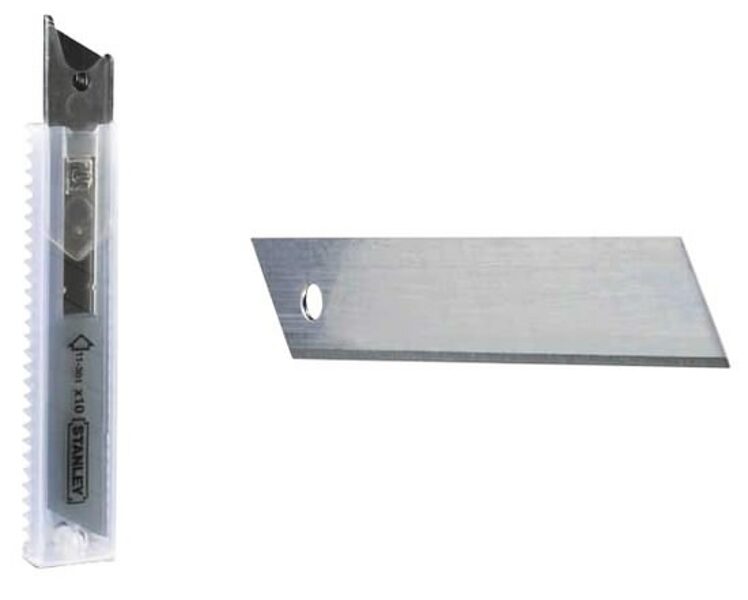 Breakable blades 18 mm 10 pcs., Stanley